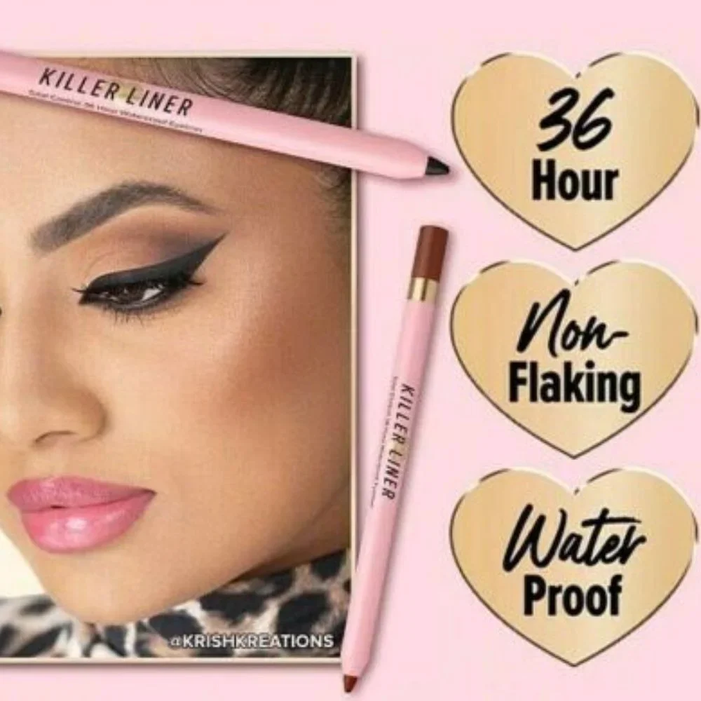 TOO FACED Killer liner longwear KILLER STORM NIB grey charcoal